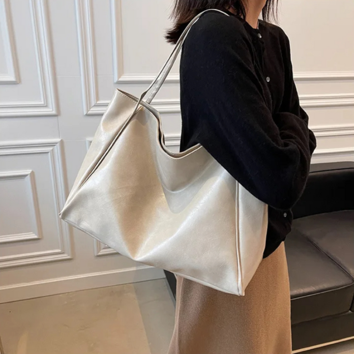 Surabaya | Rote Laptoptasche aus Kunstleder