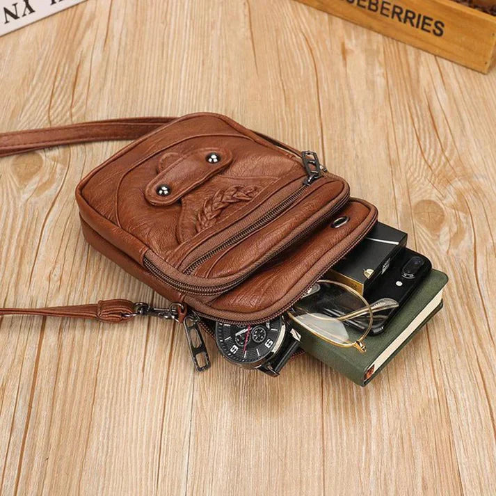 Funafuti | Crossbody Ledertasche Damen