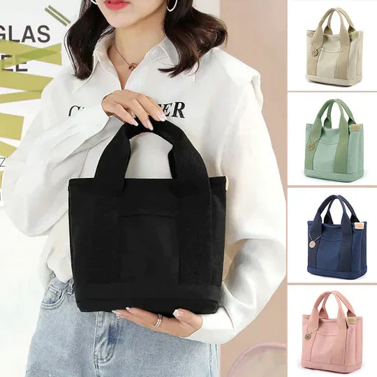 São Paulo | Großzügige Canvas-Handtasche