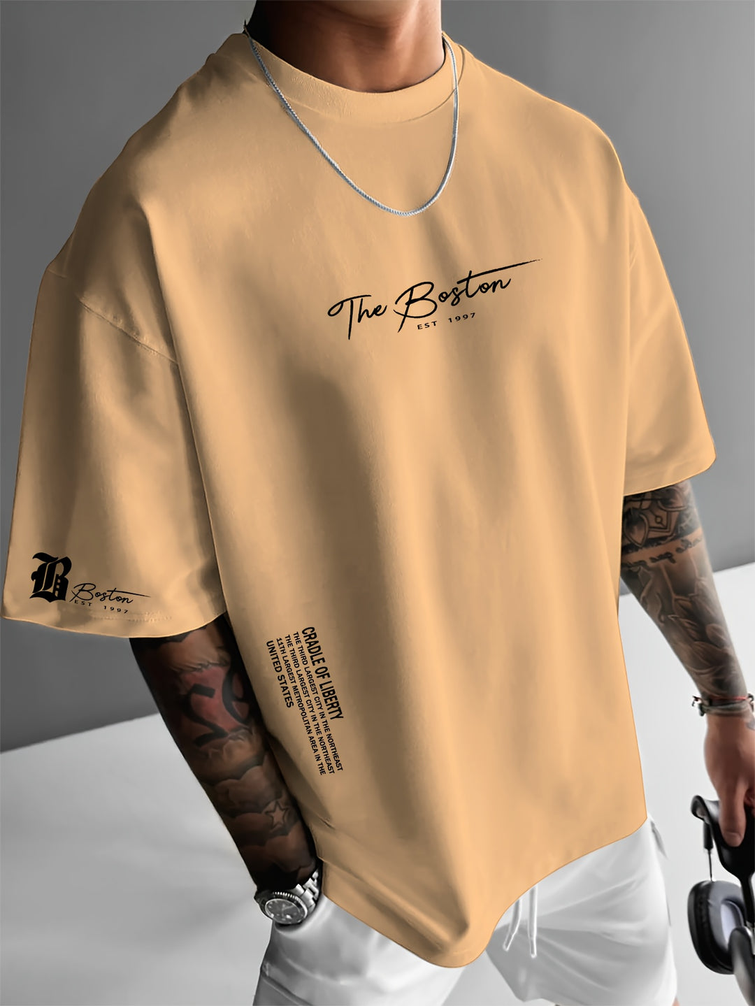 Andreas | Herren Shirt mit Slogan