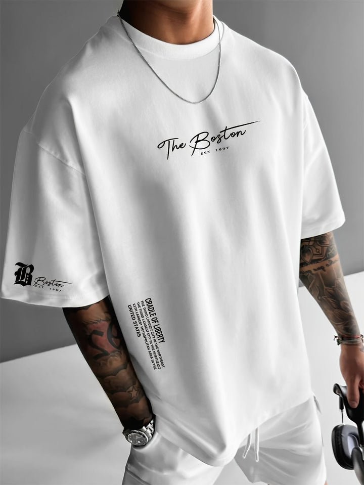 Andreas | Herren Shirt mit Slogan