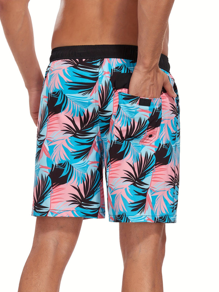 Bernhard | Schnelltrocknende Badeshorts Flamingo