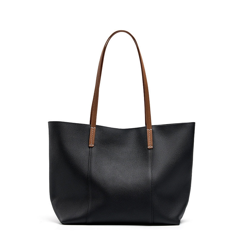 Potosí | Elegante Taupe Ledertragetasche
