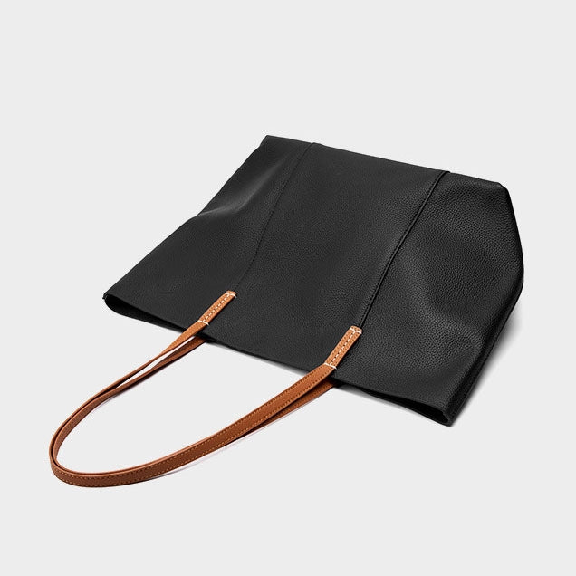 Potosí | Elegante Taupe Ledertragetasche