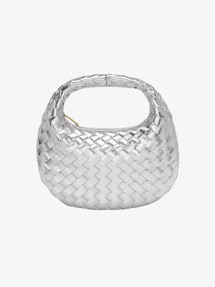 Gisenyi | Geflochtene Lederhandtasche