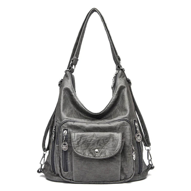 León | Große Multifunktionale Ledertasche