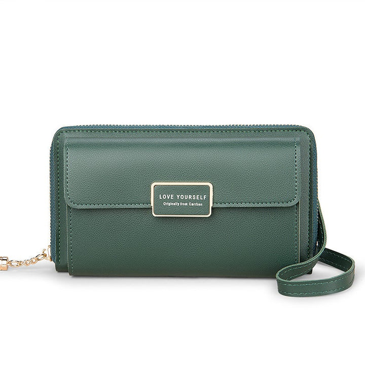 Skopje | Wandelbare Clutch‑Schultertasche