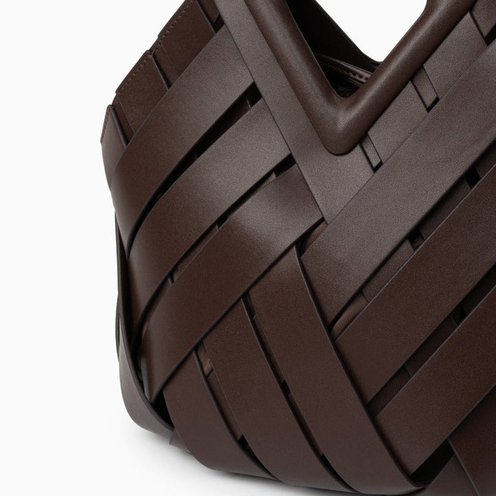 Musoma | Geflochtene Leder-Handtasche elegant vielseitig