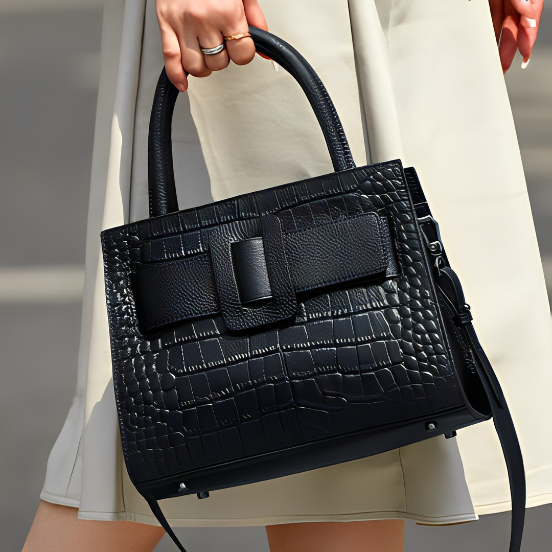 Qena | Elegante Echtleder Tote Bag