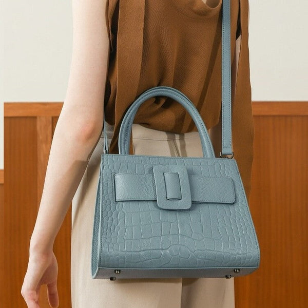 Qena | Elegante Echtleder Tote Bag