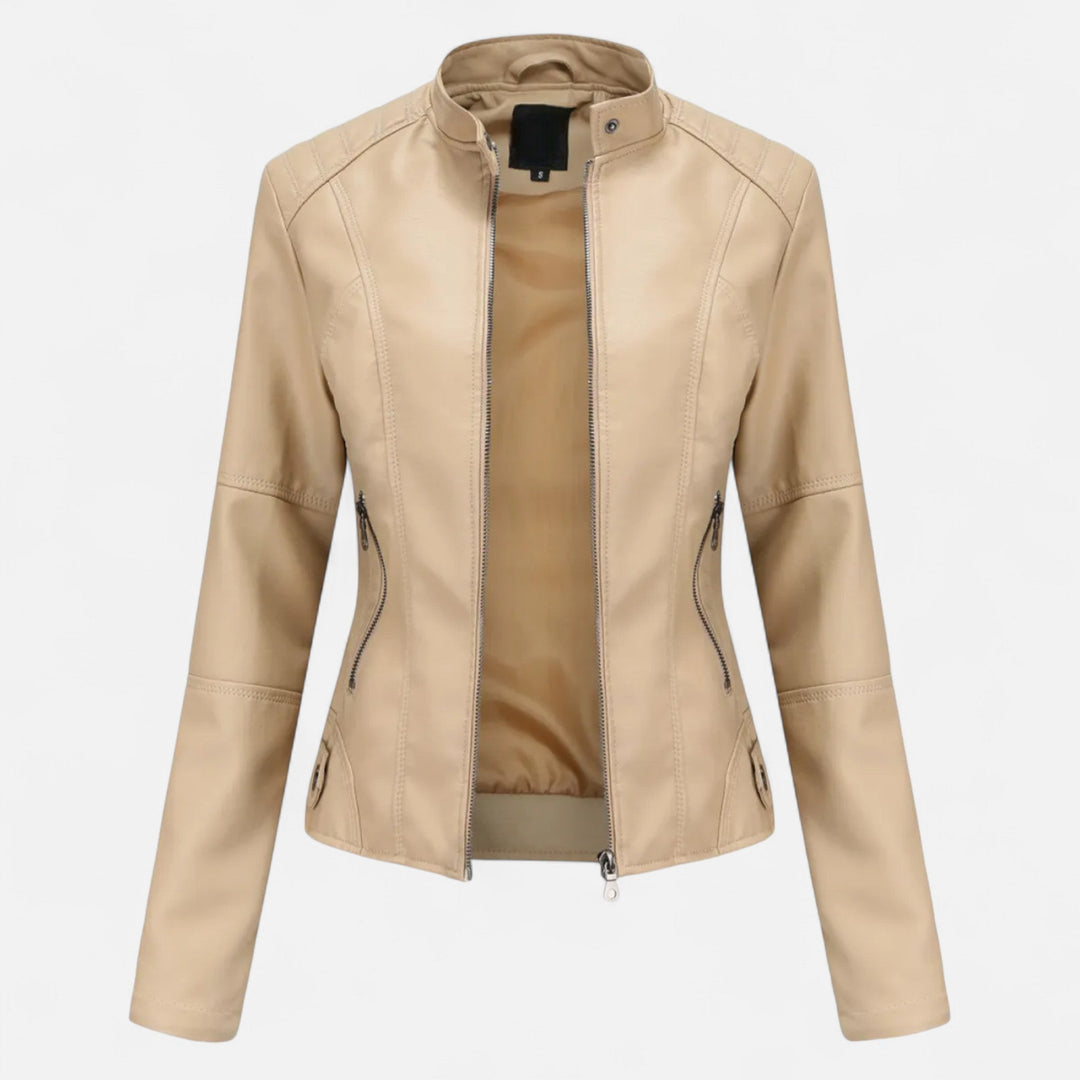 Emelia | Elegante Lederjacke für Damen
