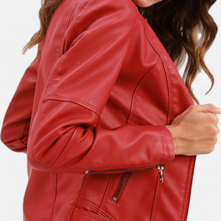 Emelia | Elegante Lederjacke für Damen