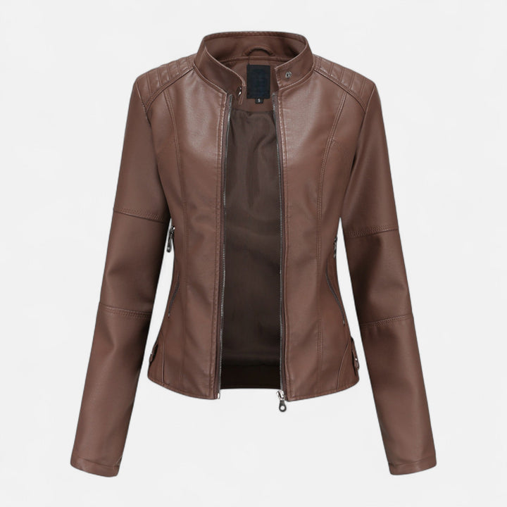 Emelia | Elegante Lederjacke für Damen