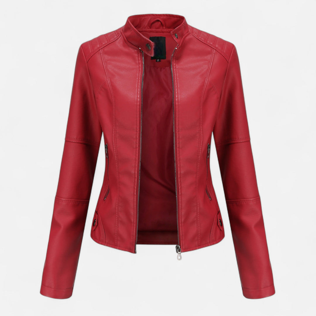 Emelia | Elegante Lederjacke für Damen