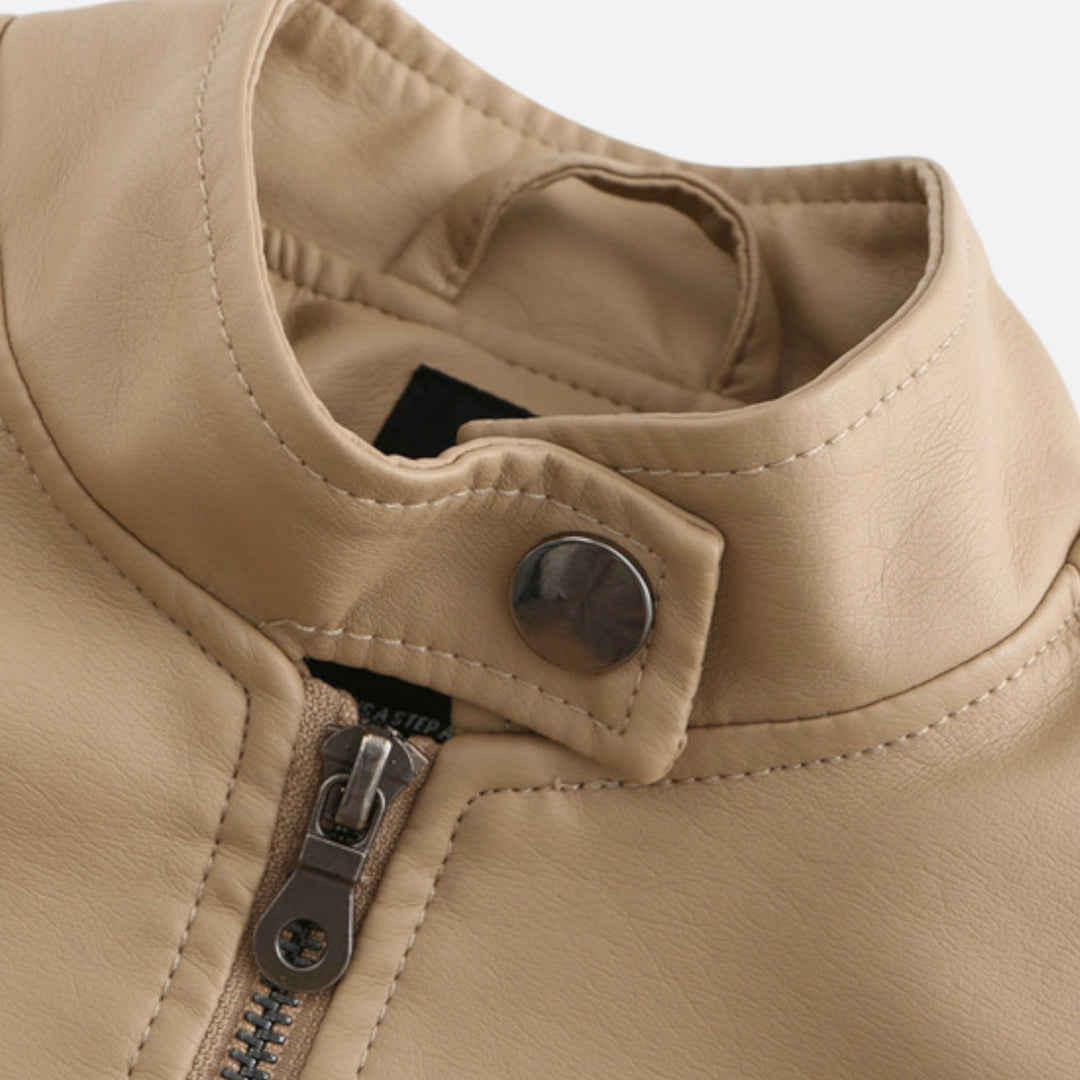 Emelia | Elegante Lederjacke für Damen