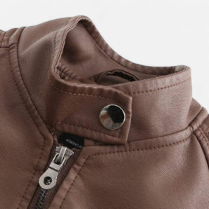 Emelia | Elegante Lederjacke für Damen