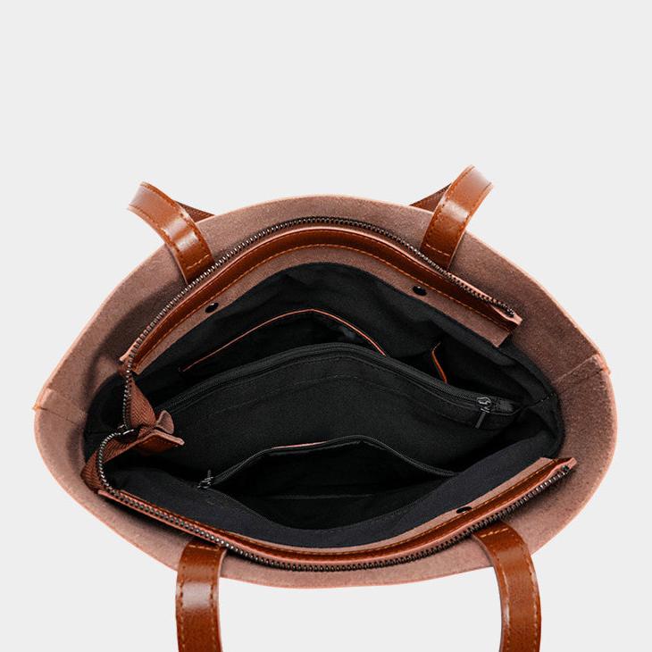 Patna | Minimalistische Leder‑Tote für Alltag