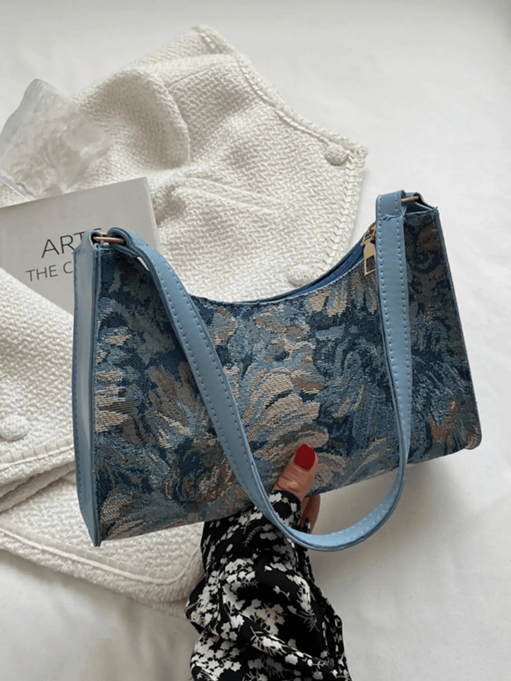 Sherbrooke | Floraler Schultertaschen-Klassiker