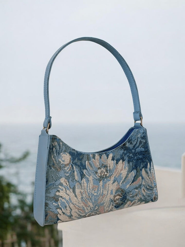Sherbrooke | Floraler Schultertaschen-Klassiker