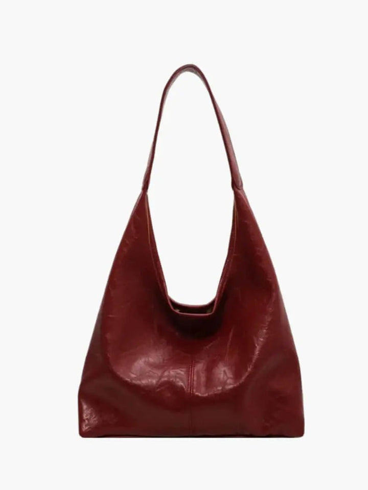 Lanzhou  | Minimal Chic Hobo Bag Leder