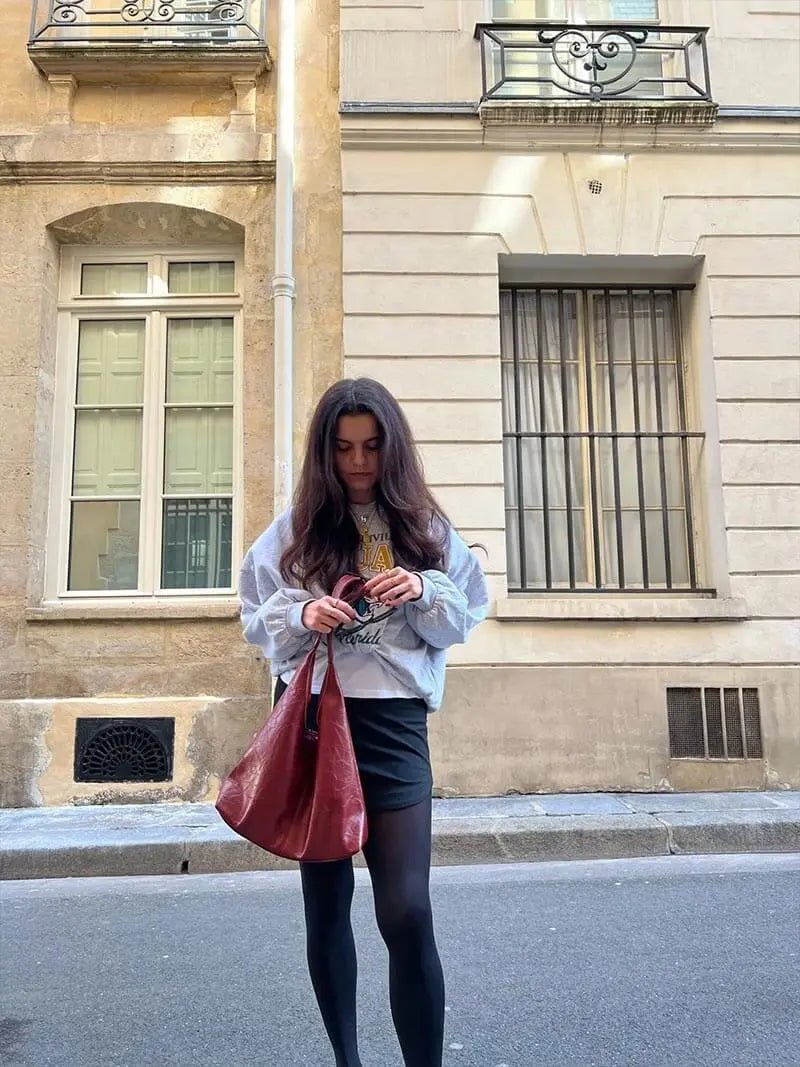 Lanzhou  | Minimal Chic Hobo Bag Leder