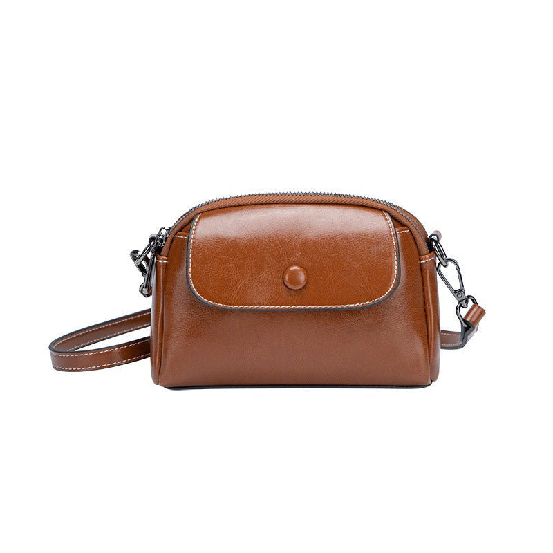 Tijuana | Elegante Leder-Umhängetasche