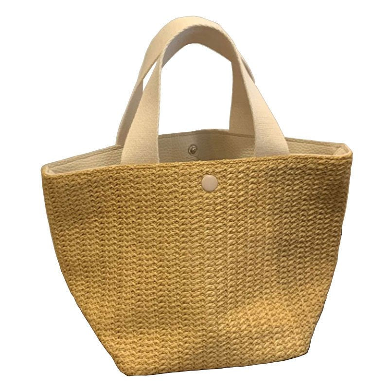 Sydney | Boho Rattan Shopper mit Stil