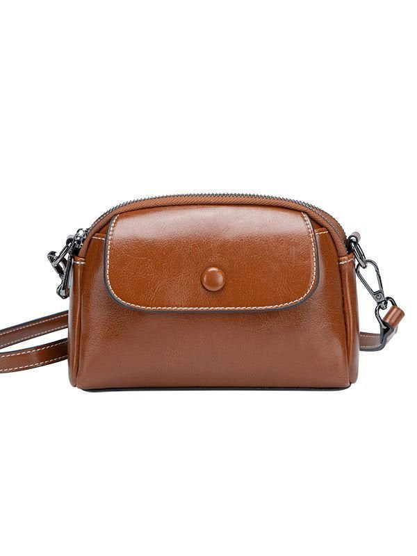 Tijuana | Elegante Leder-Umhängetasche