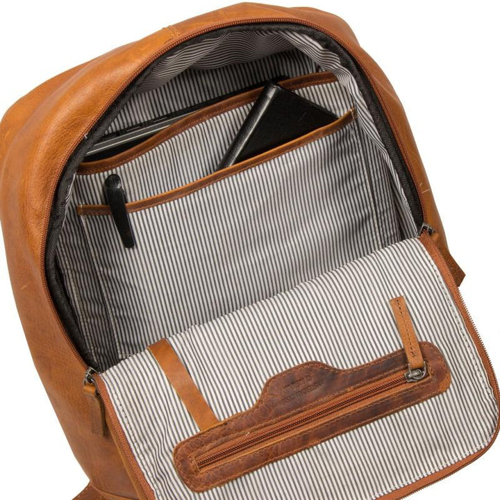 Málaga | Eleganter Business Leder‑Rucksack