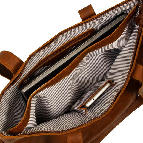 Christchurch | Eleganter Shopper mit Laptopfach