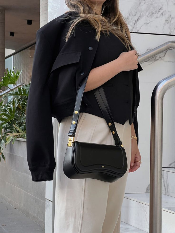 Baqubah | Minimalistische vegane Schultertasche