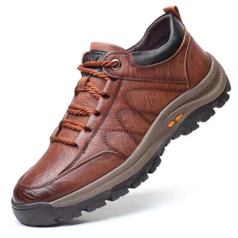 Amelio | Wasserdichte orthopädische Lederschuhe für Männer