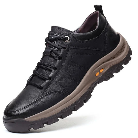 Amelio | Wasserdichte orthopädische Lederschuhe für Männer