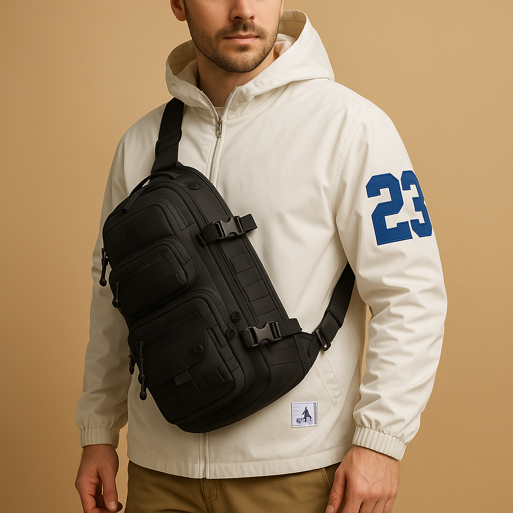 Charleston | Herren Anti-Diebstahl Crossbody Tasche