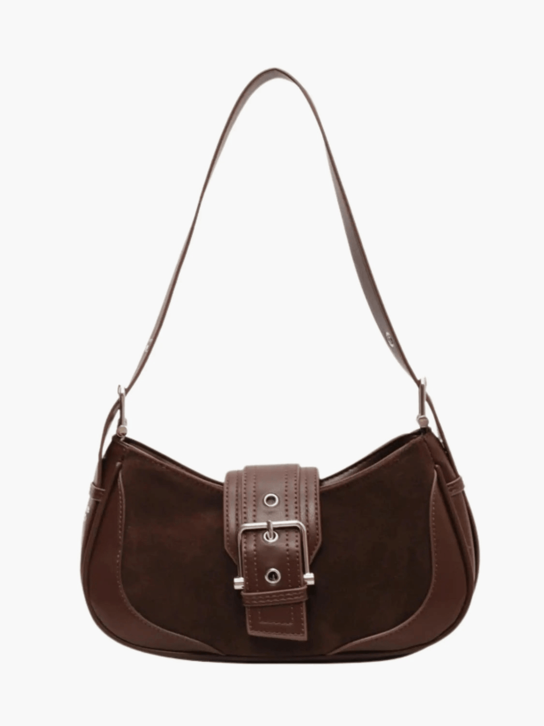 Daegu | Vintage Velours‑Schultertasche