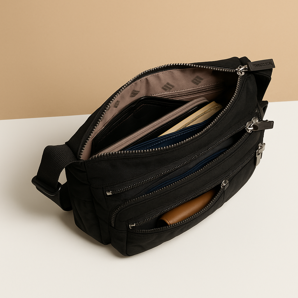 Detroit | Anti-Diebstahl Messenger Tasche Damen