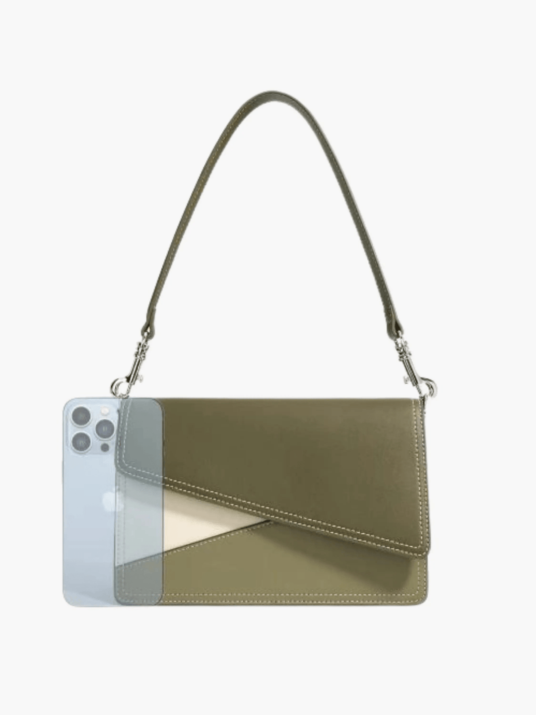 Albuquerque | Asymmetrische Leder Schultertasche