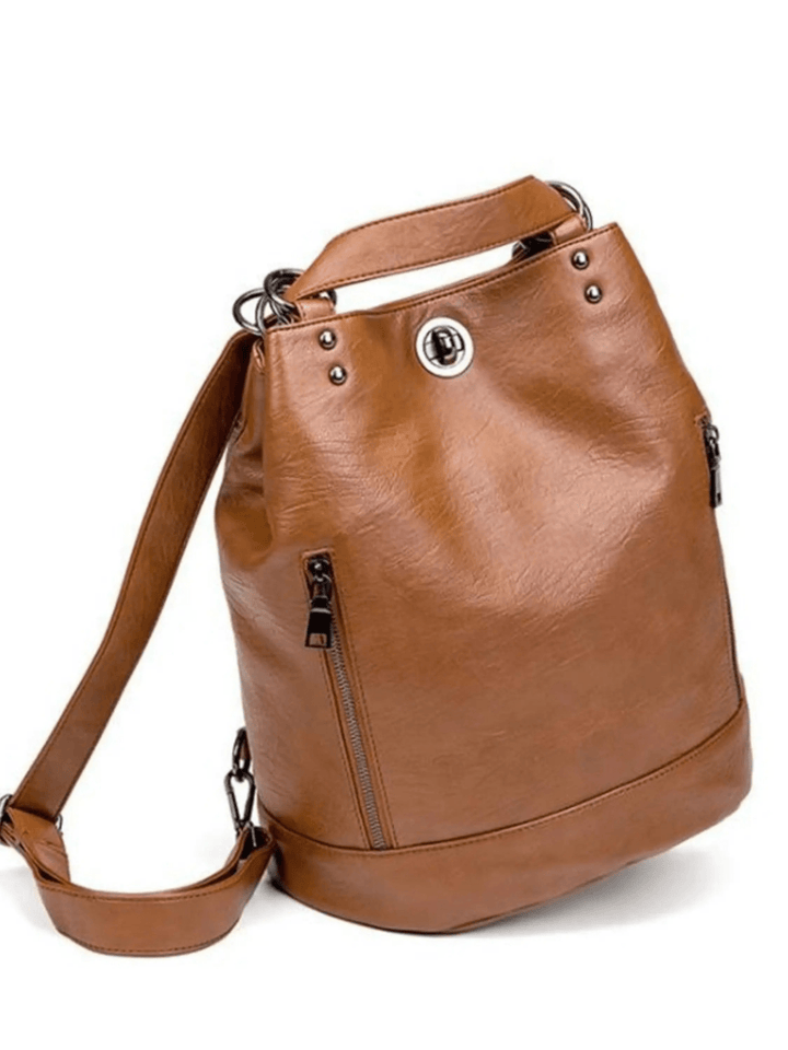 Dalian | Wandlungsfähiger Leder‑Rucksack