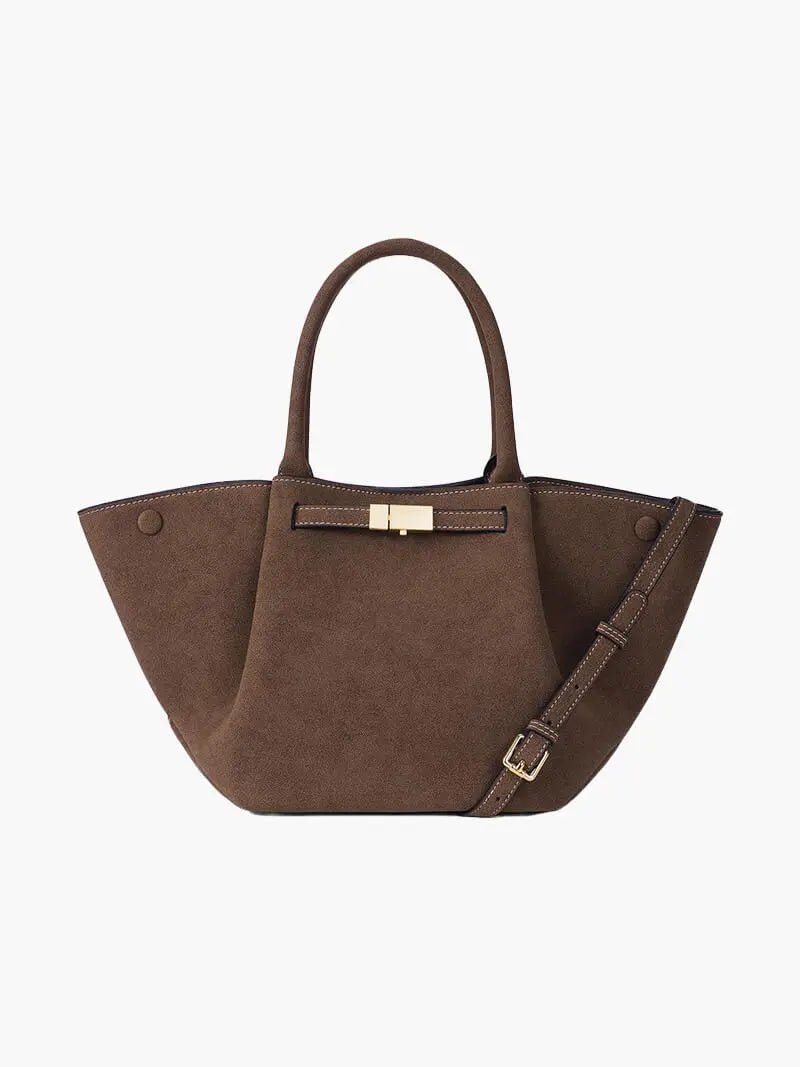 Split | Wildleder Tote mit Struktur