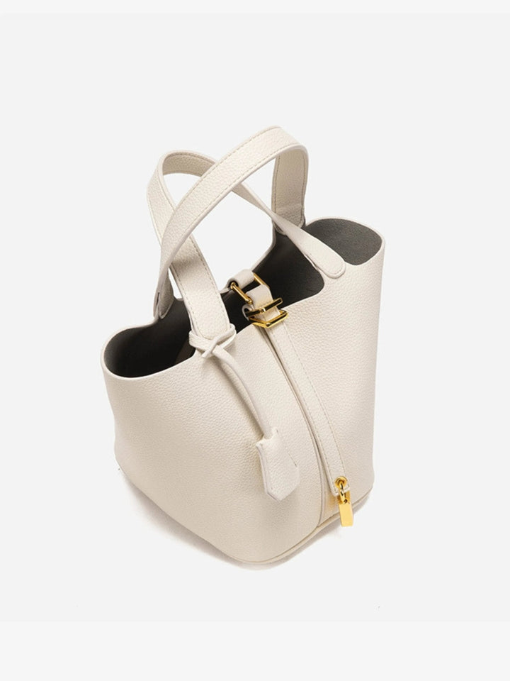 Gustavia | Elegante Leder‑Bucket‑Bag