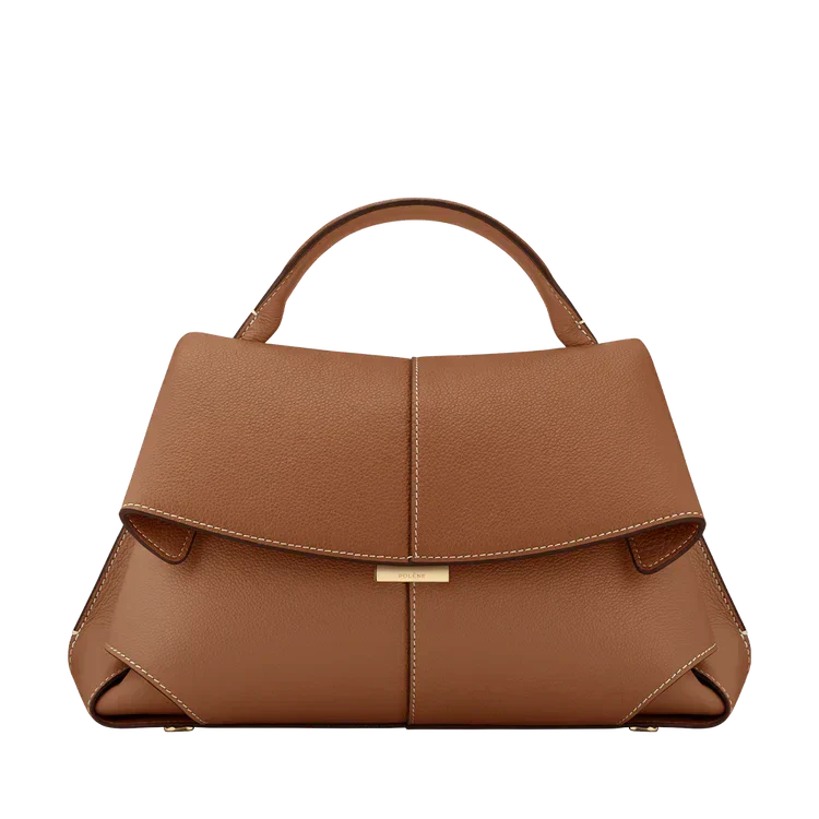 Gweru | Strukturierte Ledertasche mit Schnalle
