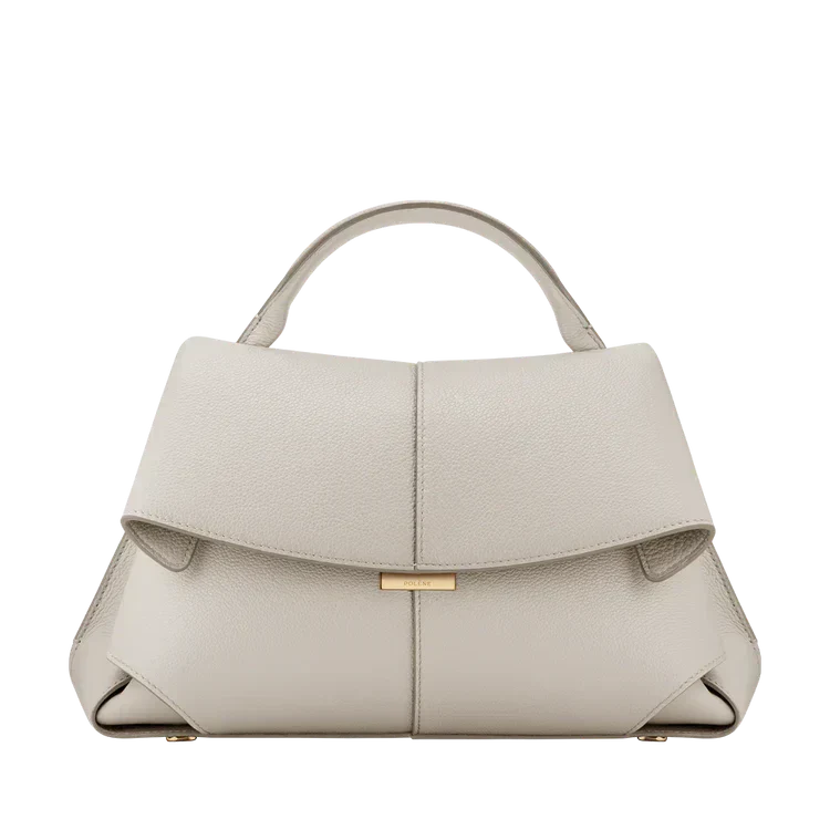 Gweru | Strukturierte Ledertasche mit Schnalle