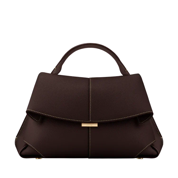 Gweru | Strukturierte Ledertasche mit Schnalle
