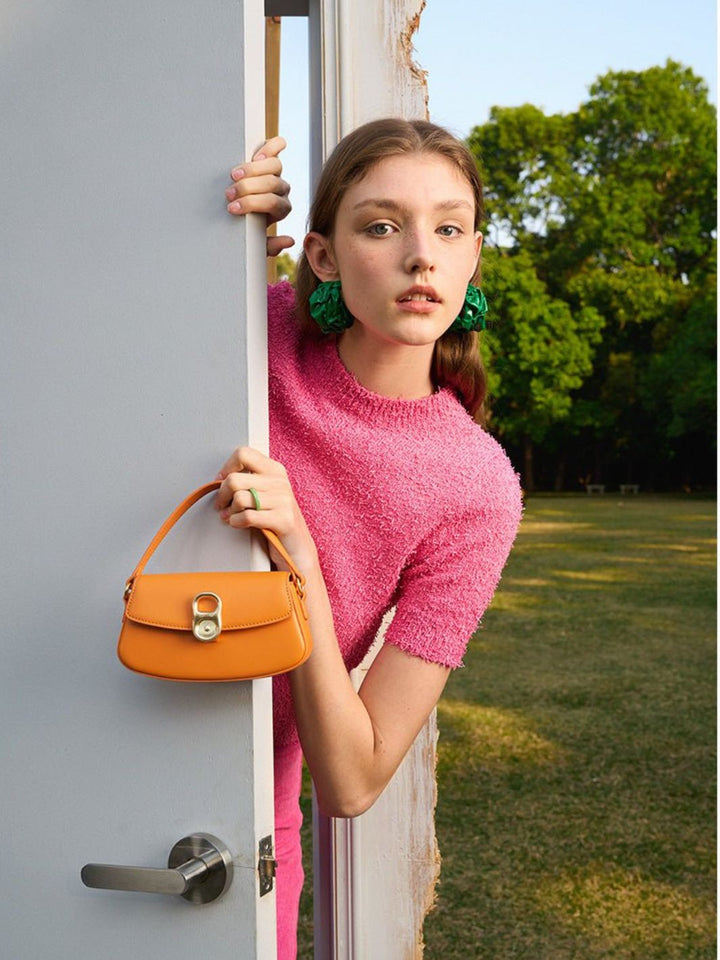 Bikaner | Kompakte Mini‑Flap‑Tasche mit Verschluss