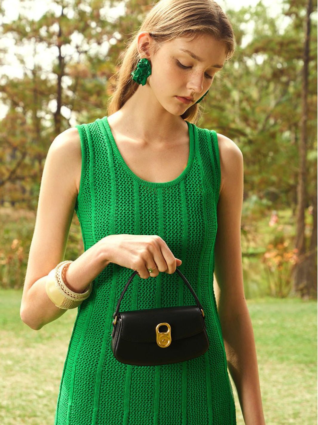 Bikaner | Kompakte Mini‑Flap‑Tasche mit Verschluss