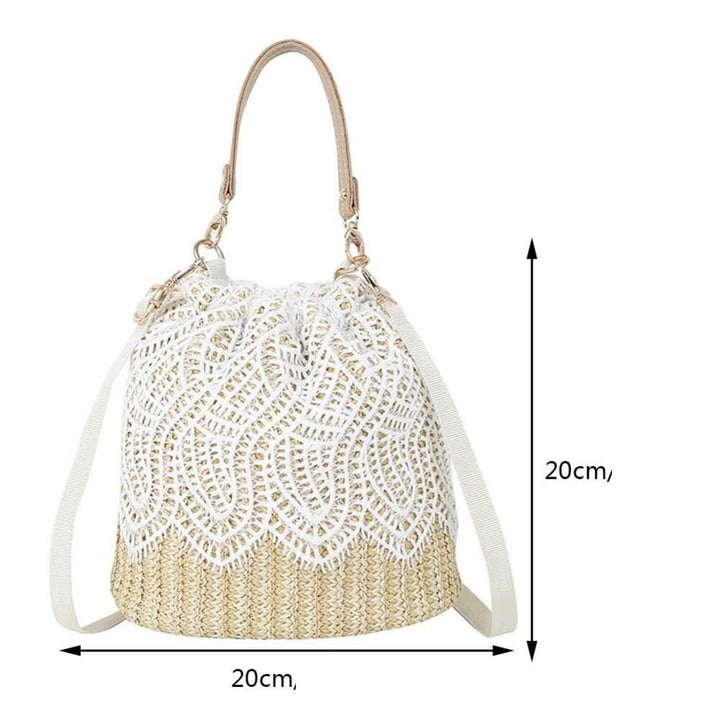 Geneva | Stylische Mini-Strohtasche