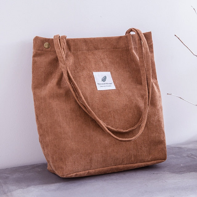 Prague | Bequeme Kord‑Tasche Damen