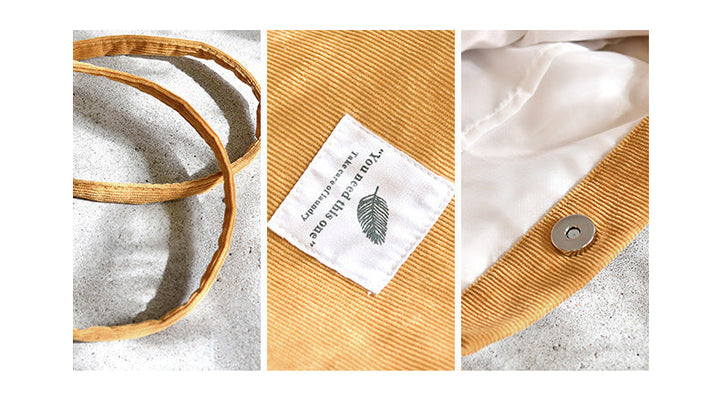 Prague | Bequeme Kord‑Tasche Damen