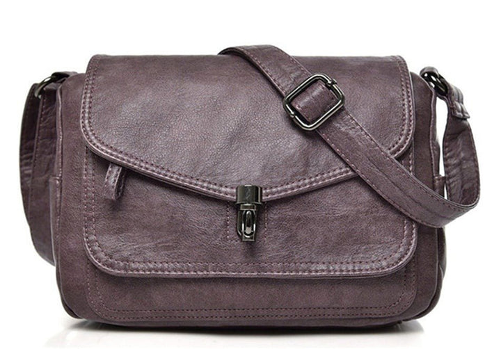Mansoura | Elegante Leder Schultertasche”