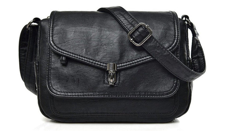 Mansoura | Elegante Leder Schultertasche”